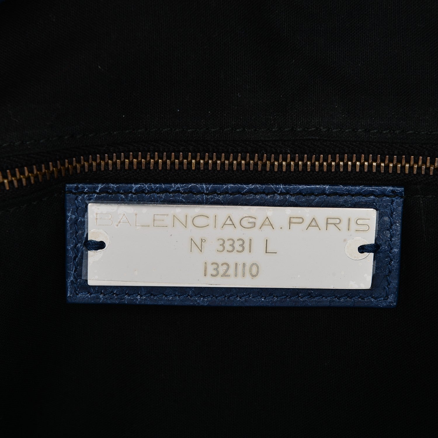 Balenciaga Agneau Classic Hardware Work Bleu Cobalt Bleu Electric 6 of 14
