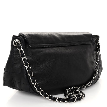 Chanel Caviar Half Moon Large Flap Black 3 of 10