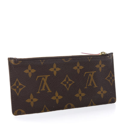 Louis Vuitton Monogram Josephine Wallet Zippered Insert Fuchsia 3 of 7