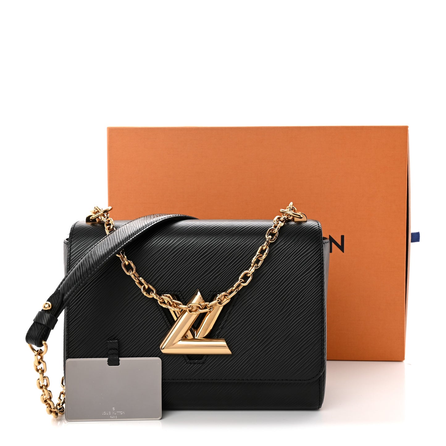 Epi Twist Shoulder Bag MM Black