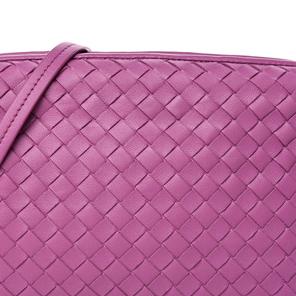 Bottega Veneta Nappa Intrecciato Pillow Crossbody Messenger Peony 8 of 12