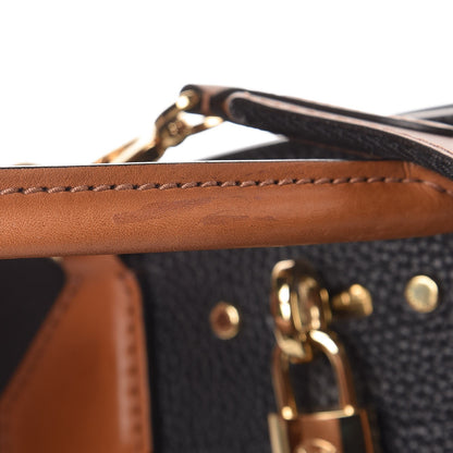 Louis Vuitton Calfskin City Steamer EW Black Gold 7 of 9