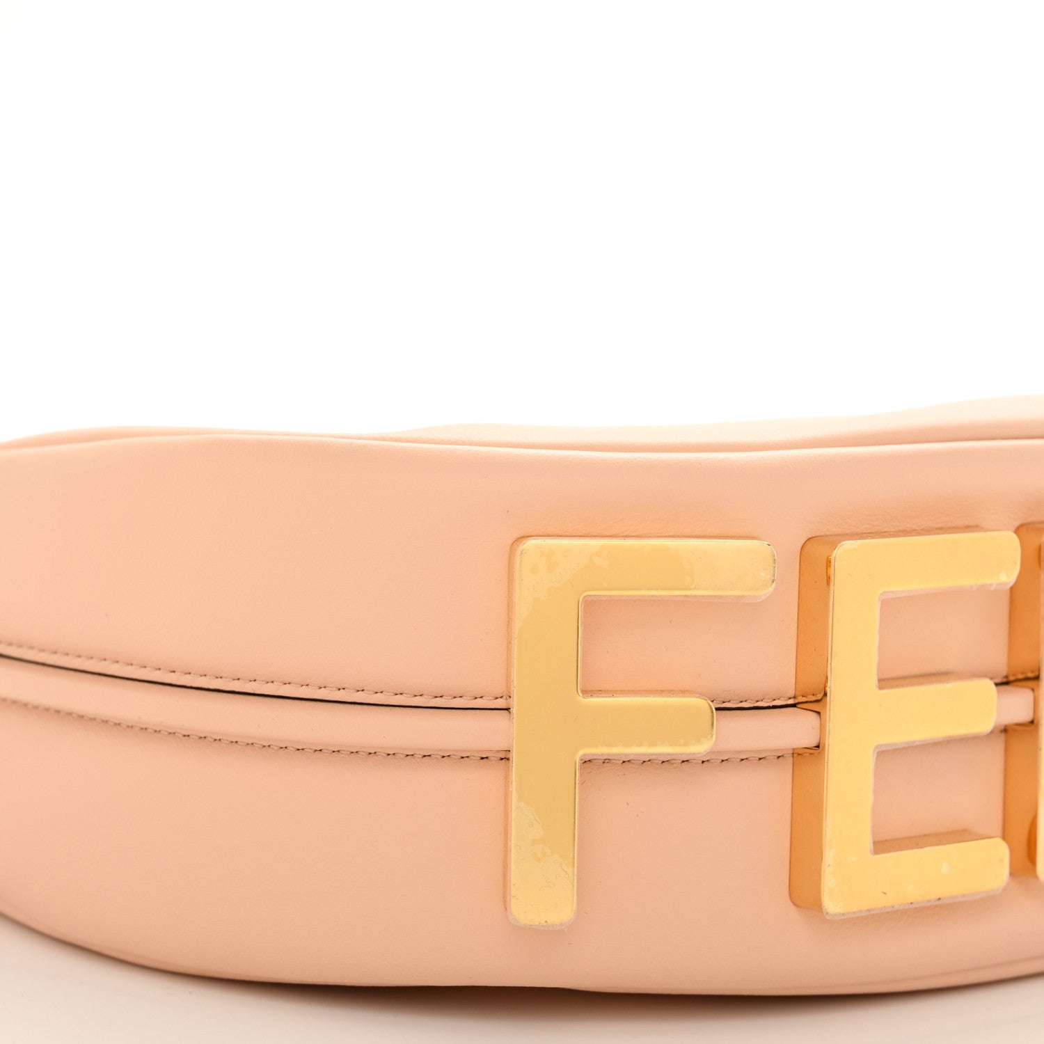Fendi Vitello Grace Matte Small Fendigraphy Hobo Bag Light Rose 8 of 9