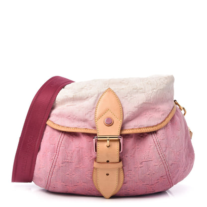 Louis Vuitton Denim Sunshine Messenger Rouge Fauviste 1 of 11