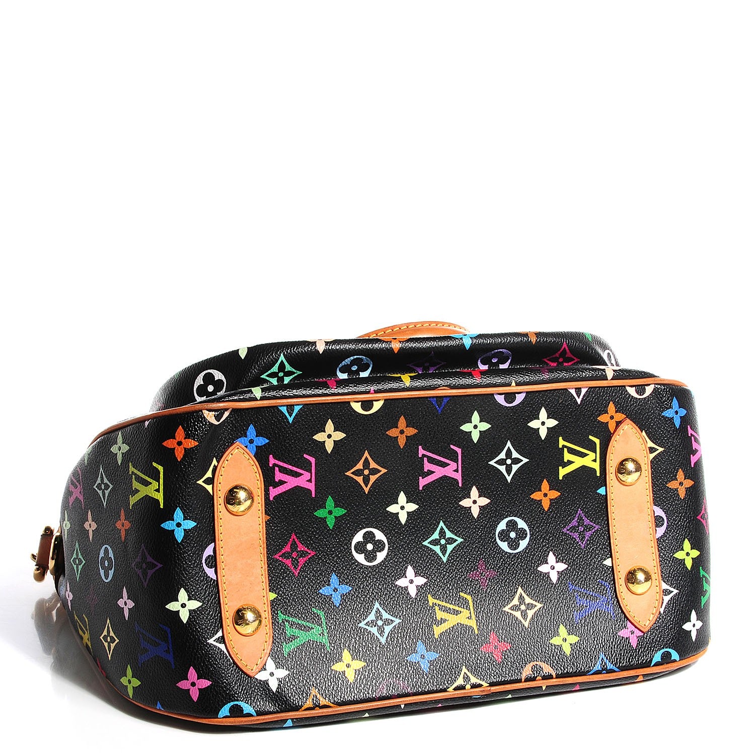 Louis Vuitton Monogram Multicolor Rita Black 4 of 7