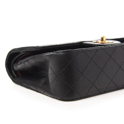 Chanel Lambskin Quilted Small Double Flap Black 7 of 13