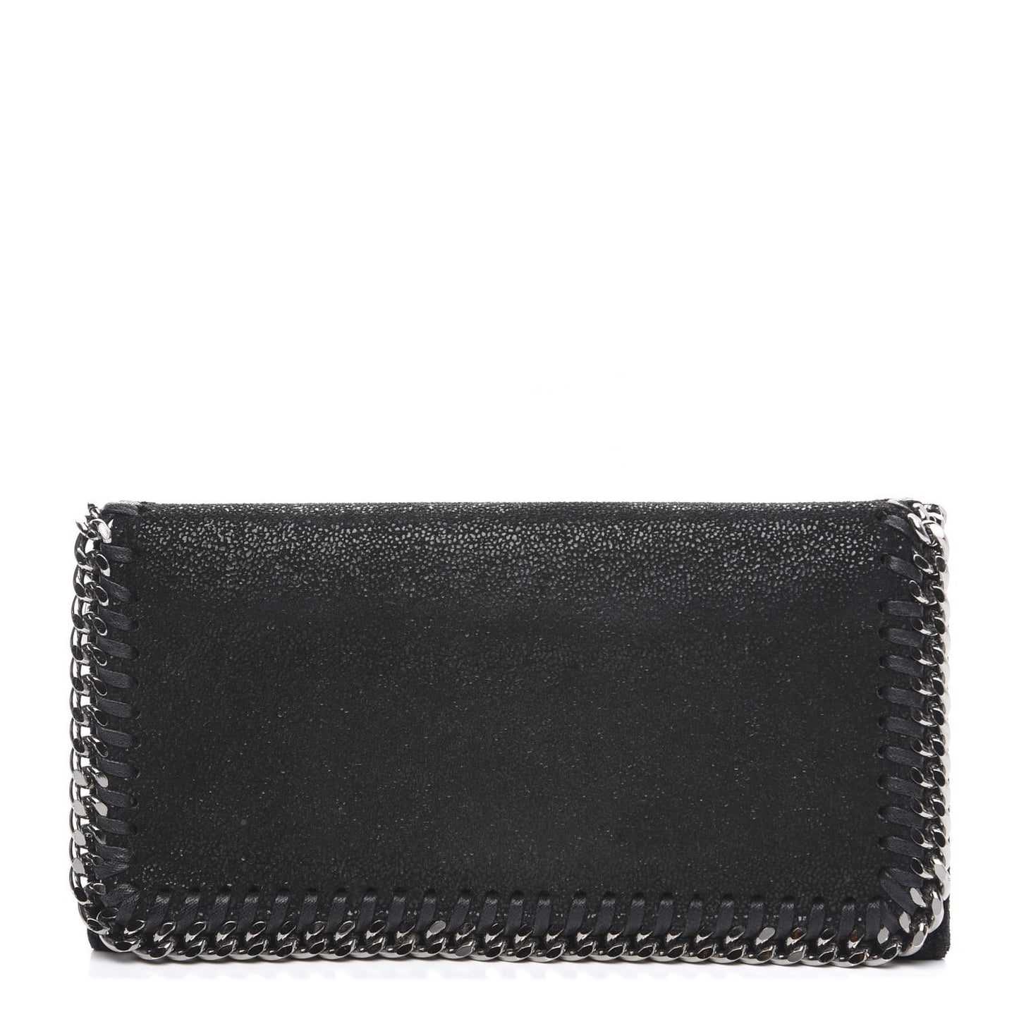 Shaggy Deer Falabella Flap Wallet Black