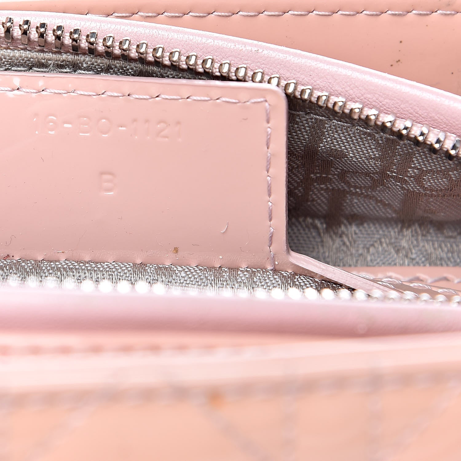 Christian Dior Patent Cannage Medium Lady Dior Pale Pink 7 of 16