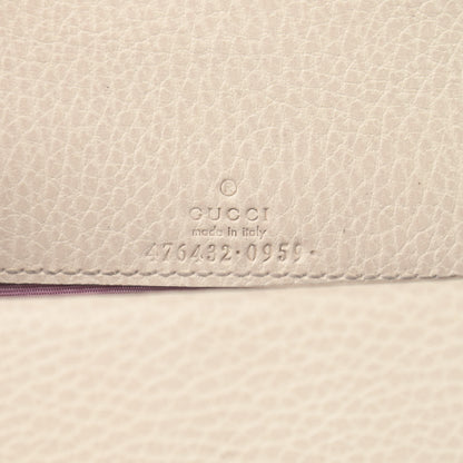 Gucci Dollar Calfskin Crystal Super Mini Dionysus Shoulder Bag Mystic White Black Diamond 6 of 11