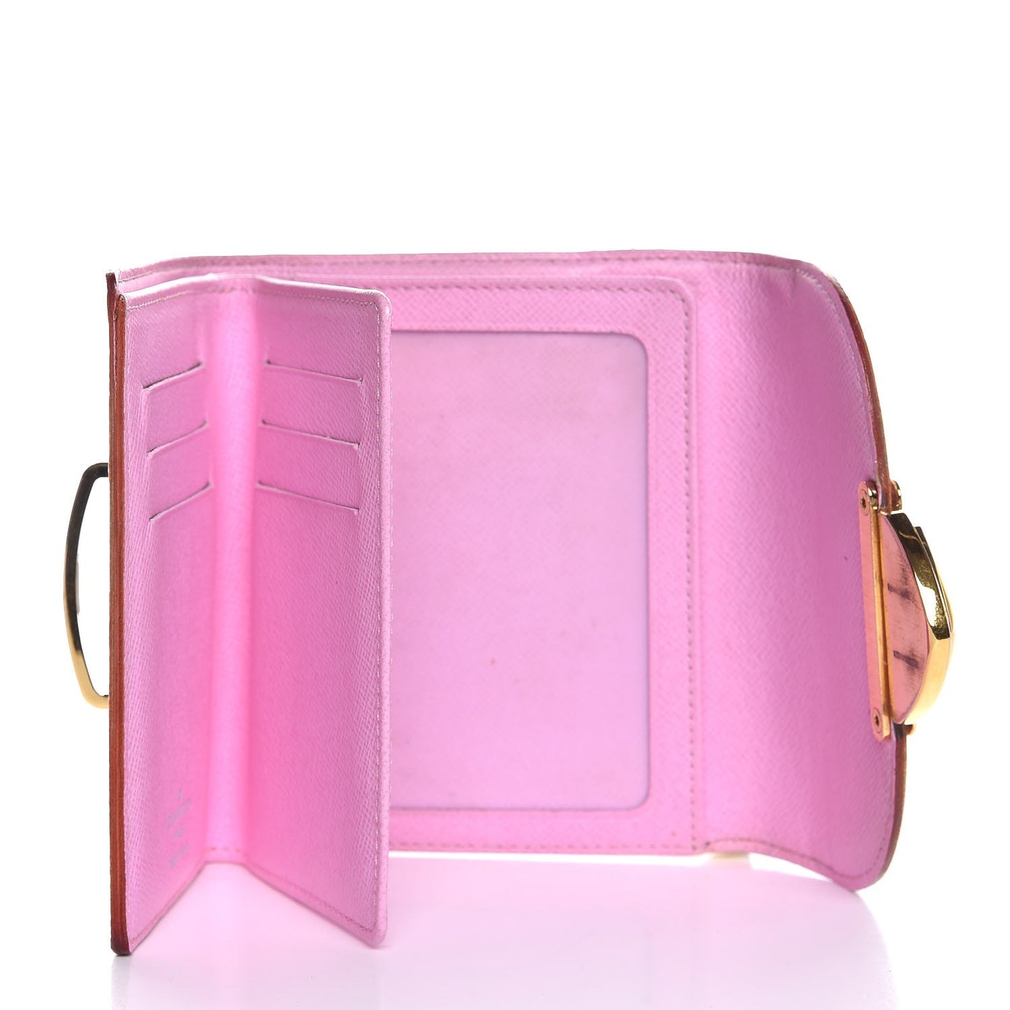 Monogram Multicolor Joey Wallet White Litchi
