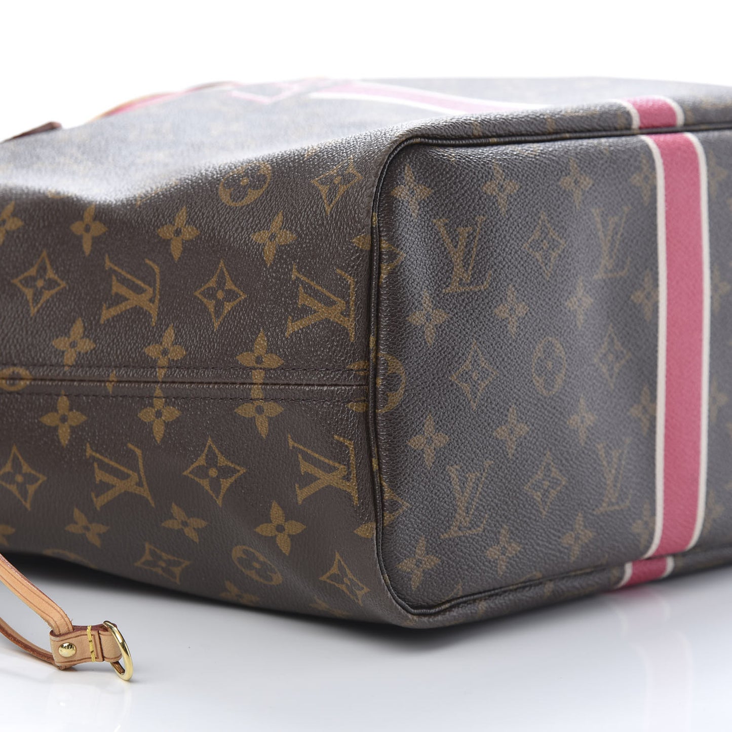 Monogram My LV Heritage Neverfull MM Fuchsia White