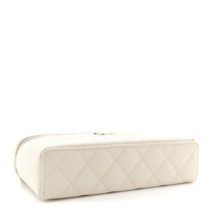 Chanel Caviar Quilted Trendy Handle Slim Vanity Ecru 4 of 11