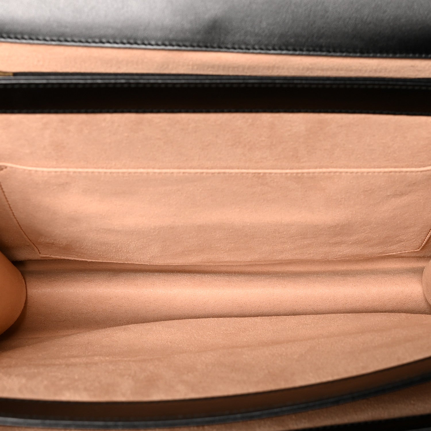 Gucci Calfskin Web Turn Lock Shoulder Bag Black 4 of 10