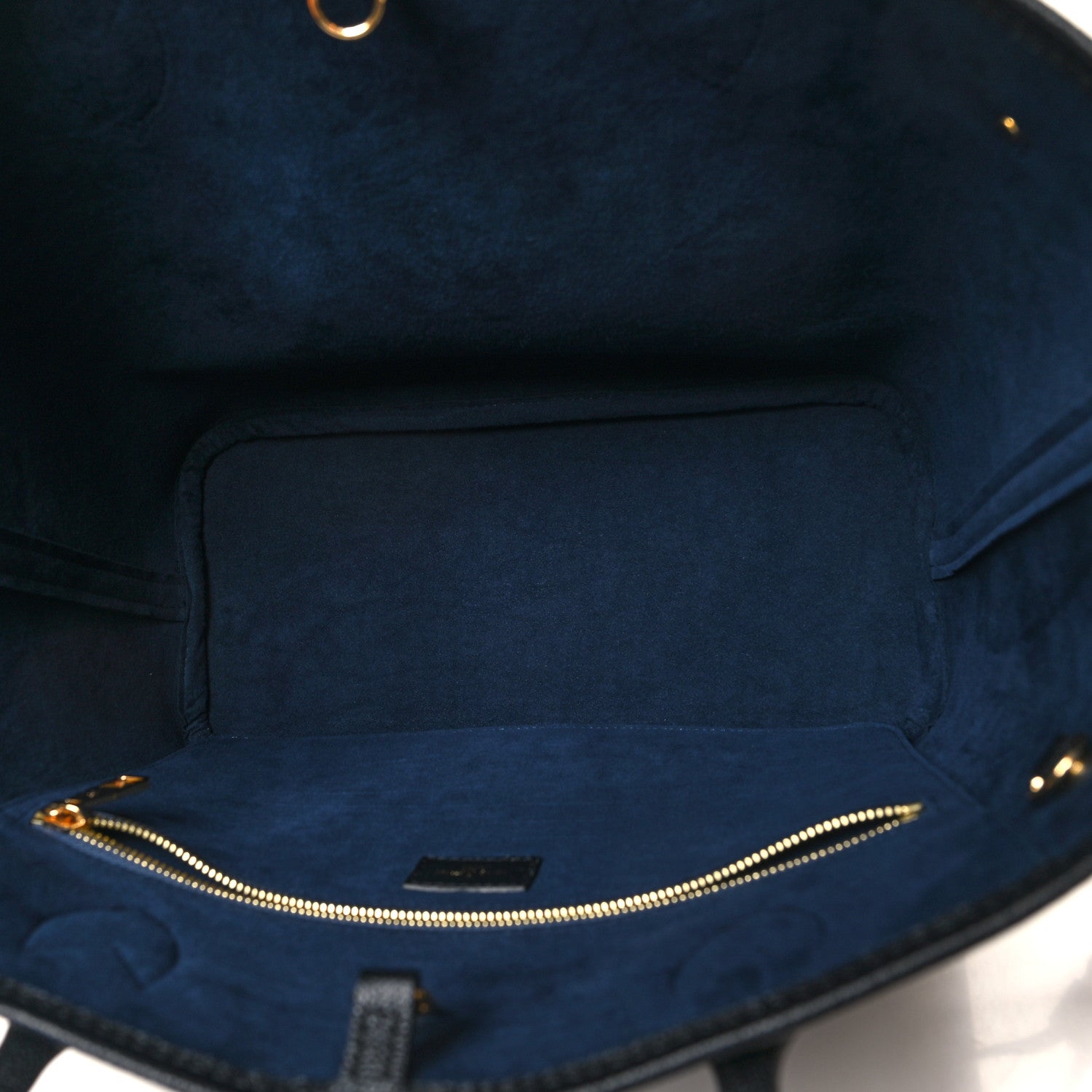 Louis Vuitton Empreinte Monogram Giant Neverfull MM Black 5 of 11