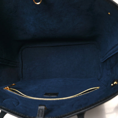 Louis Vuitton Empreinte Monogram Giant Neverfull MM Black 5 of 11