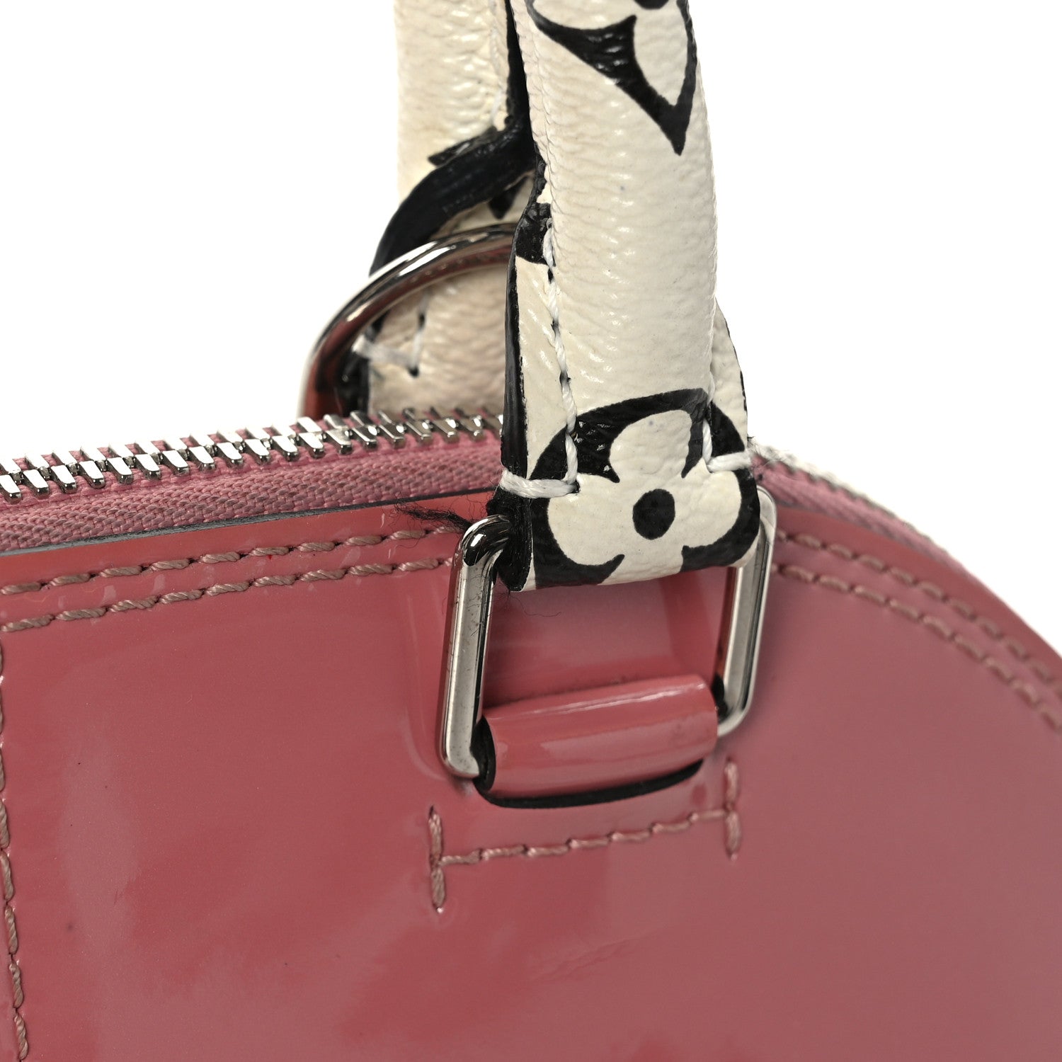 Louis Vuitton Patent Monogram Alma BB Rose Blush 11 of 12