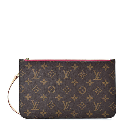 Louis Vuitton Monogram Neverfull MM GM Pochette Pivoine 1 of 8