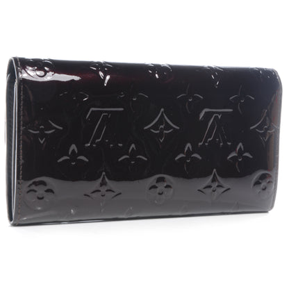 Louis Vuitton Vernis Sarah Wallet Amarante 3 of 8