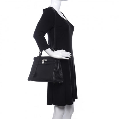 Hermes Swift Kelly 32 Black 3 of 19