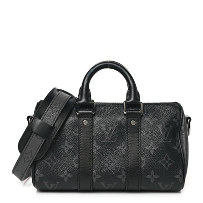 Louis Vuitton Reverse Monogram Eclipse Keepall XS Black 1 of 10