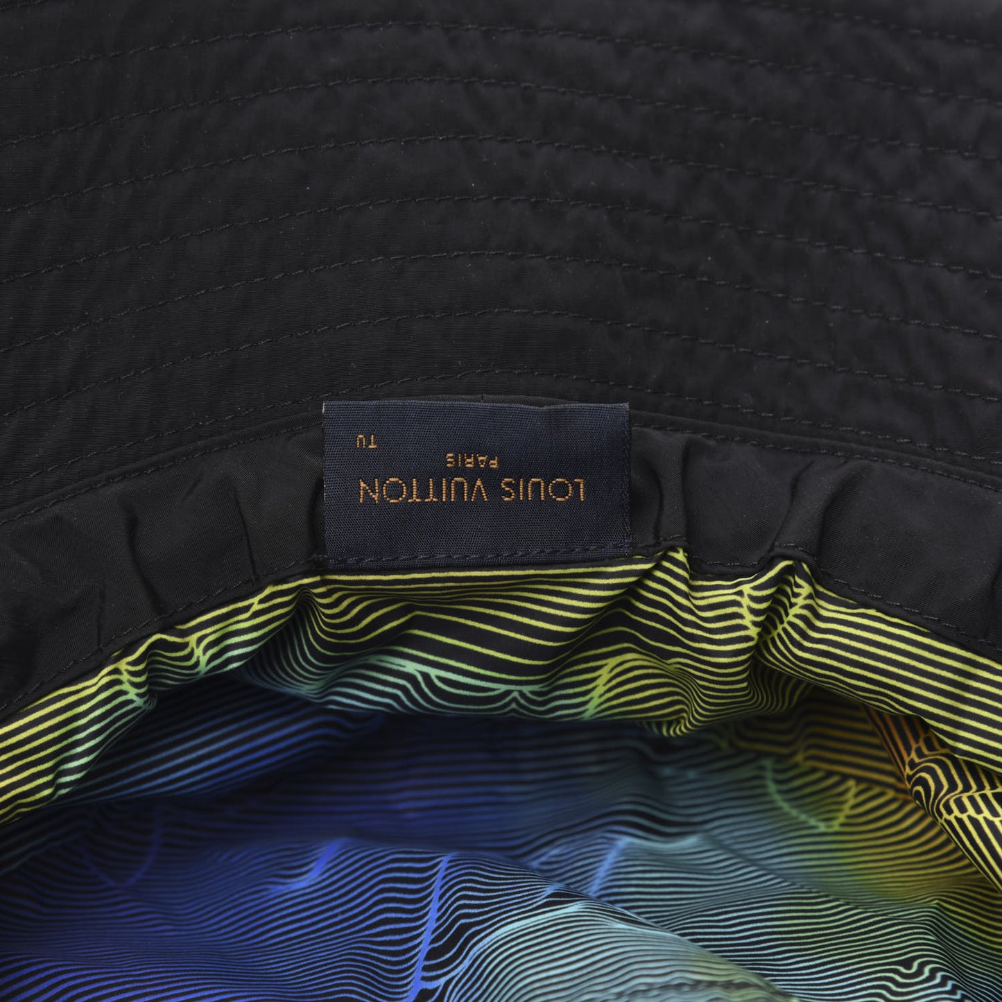 Nylon 2054 Transformable Bob Bucket Hat Black