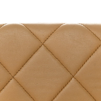 Chanel Lambskin Quilted Small Single Flap Beige 9 of 14