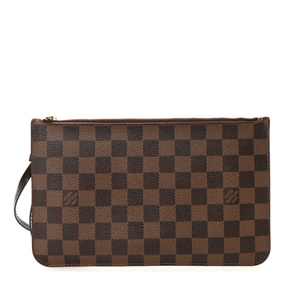 Louis Vuitton Damier Ebene Neverfull MM GM Pochette 1 of 7