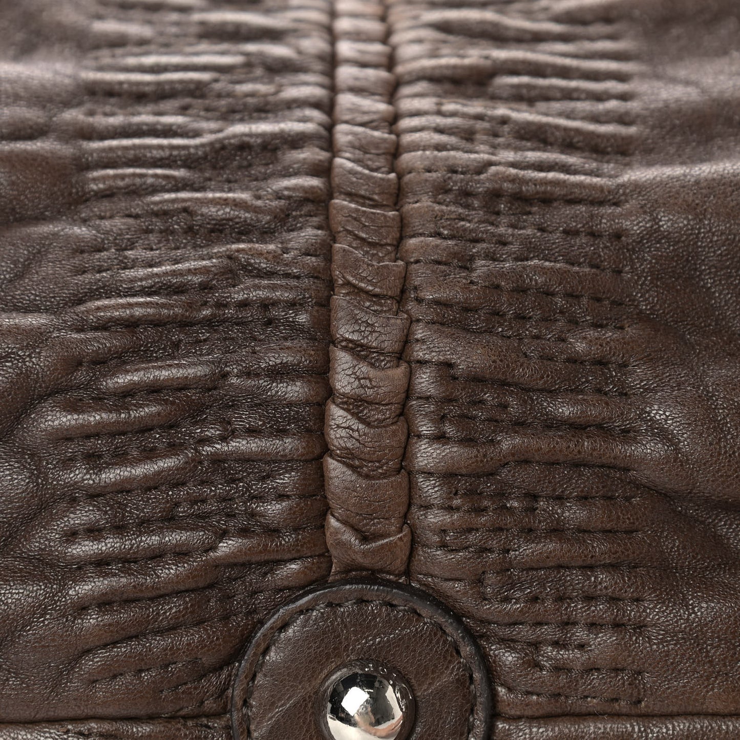 Lambskin Karenina Large Tote Brown