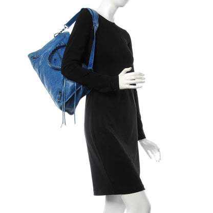 Balenciaga Agneau Classic Hardware City Blue 2 of 16
