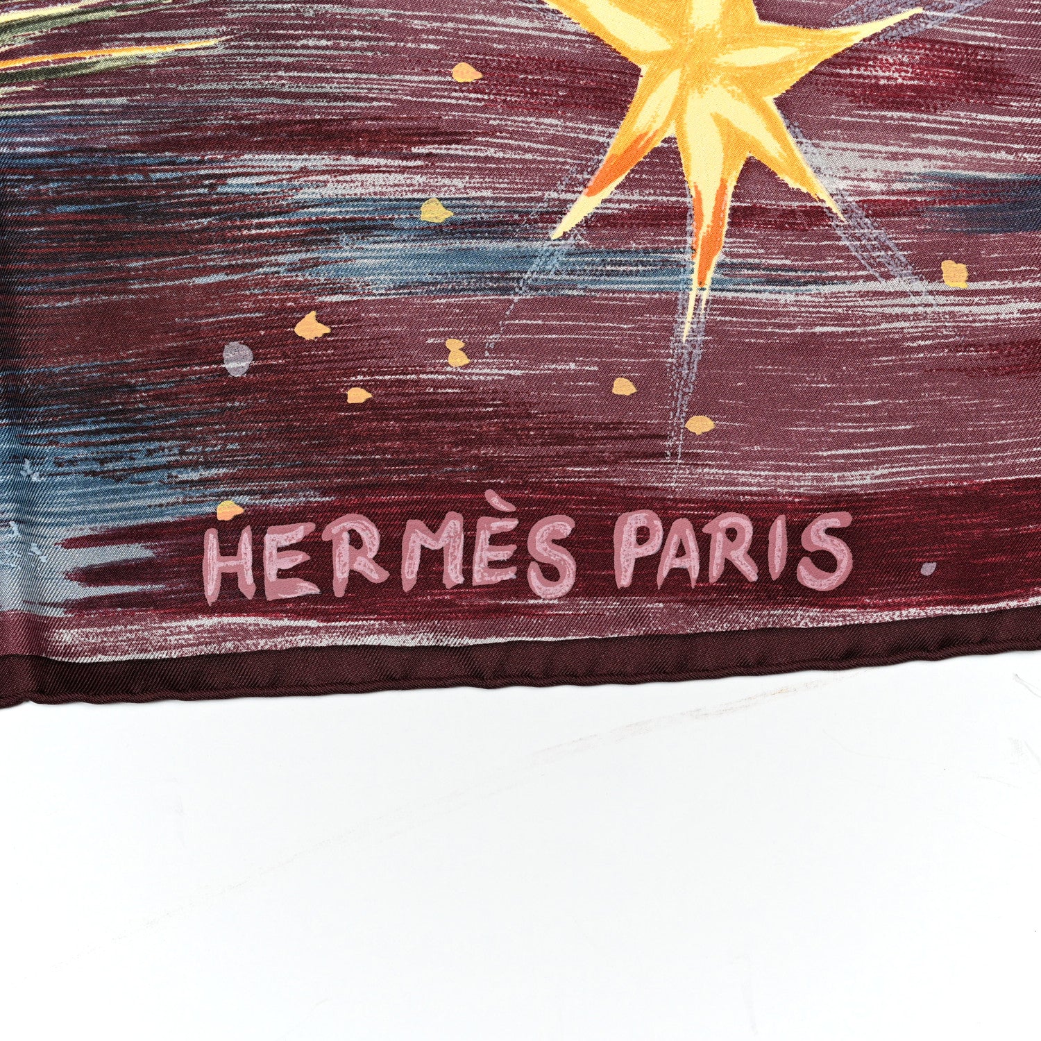 Hermes Silk Feux Du Ciel Scarf 90 3 of 5