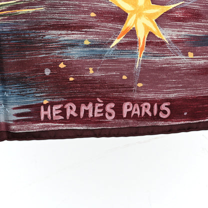 Hermes Silk Feux Du Ciel Scarf 90 3 of 5