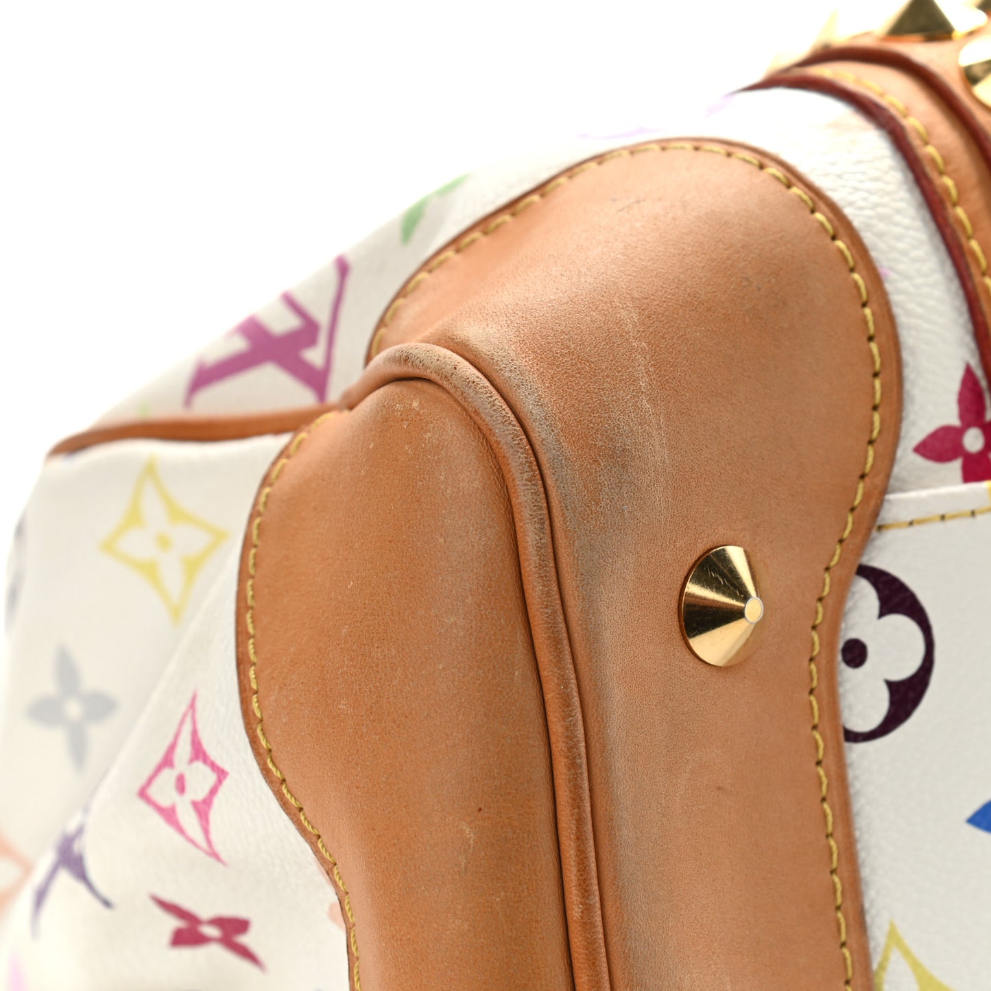 Monogram Multicolor Courtney MM White