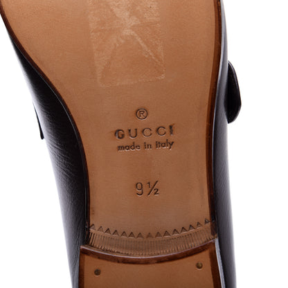 Gucci Goatskin Mens GG Loafers 9.5 Cocoa 13 of 15