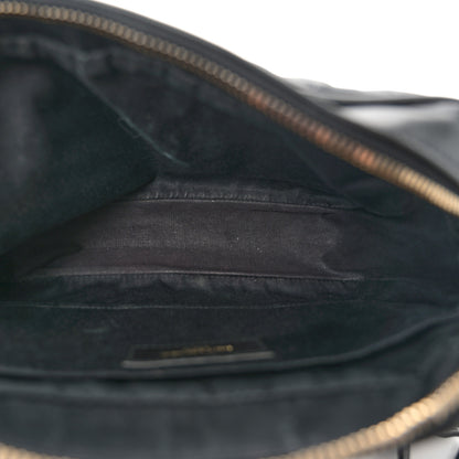 Saint Laurent Calfskin Matelasse Monogram Lou Camera Bag Black 5 of 10