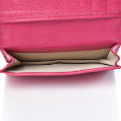 Christian Dior Canvas Cannage Lady Dior Card Holder Pink 7 of 8