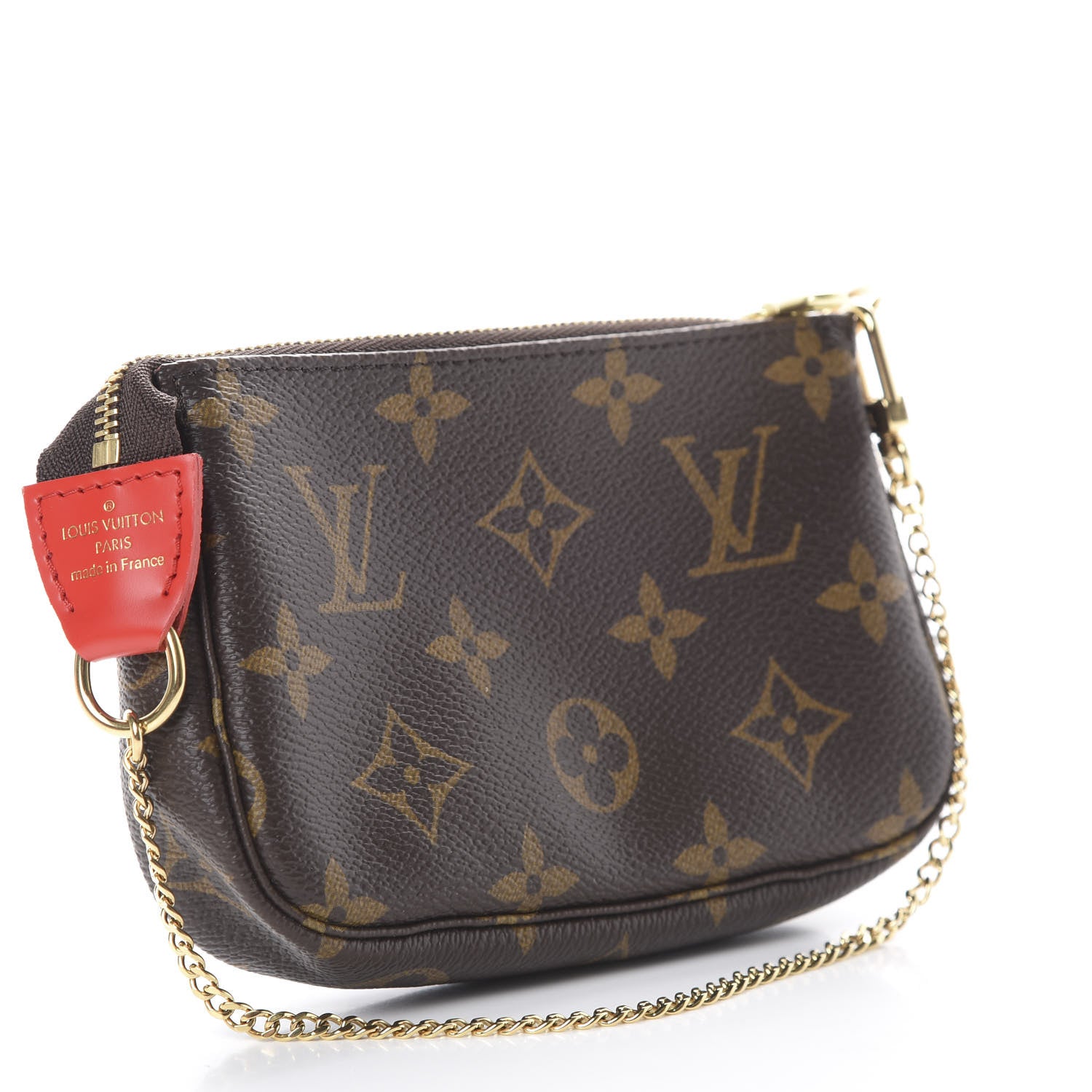 Louis Vuitton Monogram 2020 Christmas Animation Bumper Cars Mini Pochette Accessories Coquelicot 2 of 7