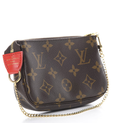 Louis Vuitton Monogram 2020 Christmas Animation Bumper Cars Mini Pochette Accessories Coquelicot 2 of 7