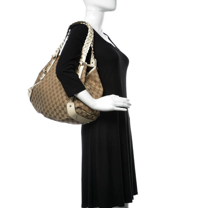 Gucci Monogram Medium Pelham Shoulder Bag Off White 2 of 11