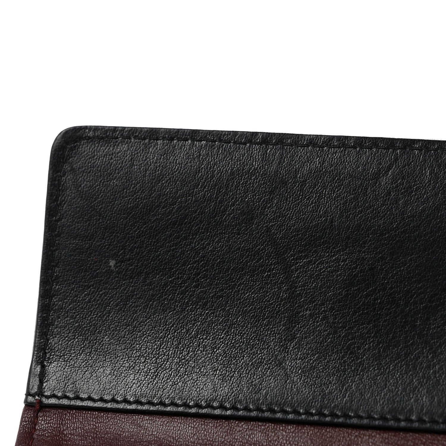 Chanel Calfskin Diamond Stitched Flap Wallet Black 8 of 12