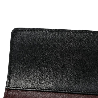 Chanel Calfskin Diamond Stitched Flap Wallet Black 8 of 12