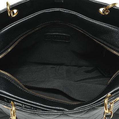 Chanel Caviar Quilted Petit Timeless Tote PTT Black 4 of 10