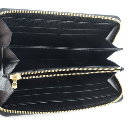 Louis Vuitton Calfskin Colored Monogram Zippy Wallet Blue Black 7 of 7