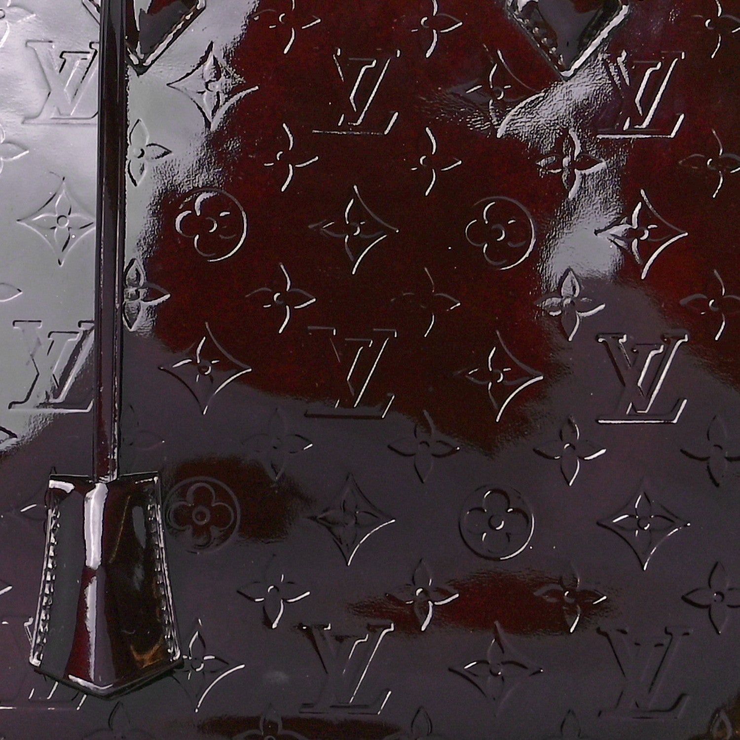 Louis Vuitton Vernis Alma GM Amarante 9 of 12