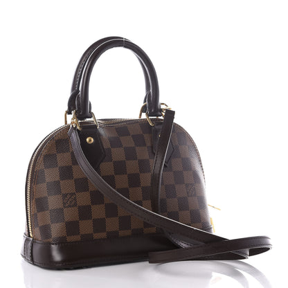 Louis Vuitton Damier Ebene Alma BB 2 of 10