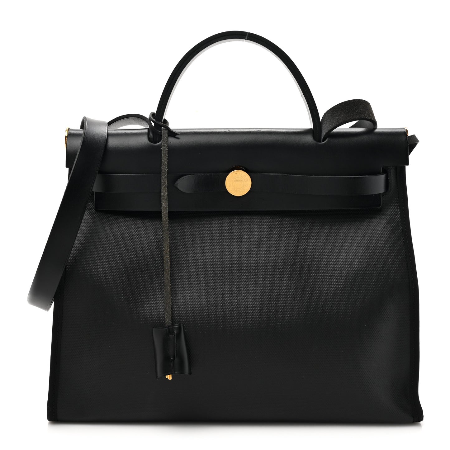 Toile H Berline Vache Hunter Herbag Zip PM 31 Black Ecru