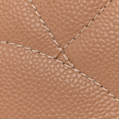 Chanel Soft Caviar Quilted Large CC Timeless Tote Beige 24 of 25