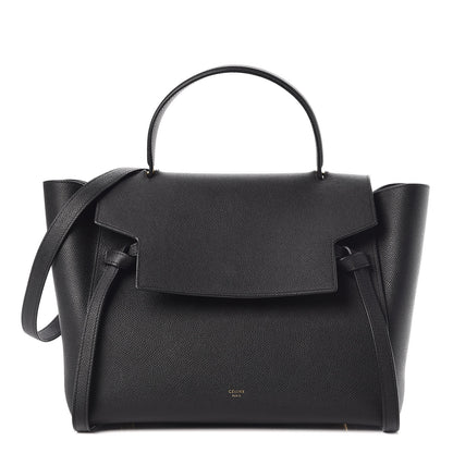 Celine Grained Calfskin Mini Belt Bag Black 1 of 10