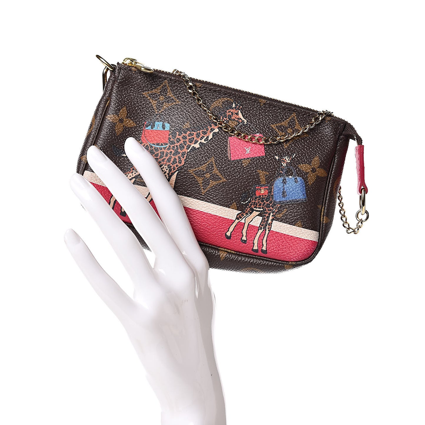 Monogram 2017 Christmas Animation Mini Pochette Accessories