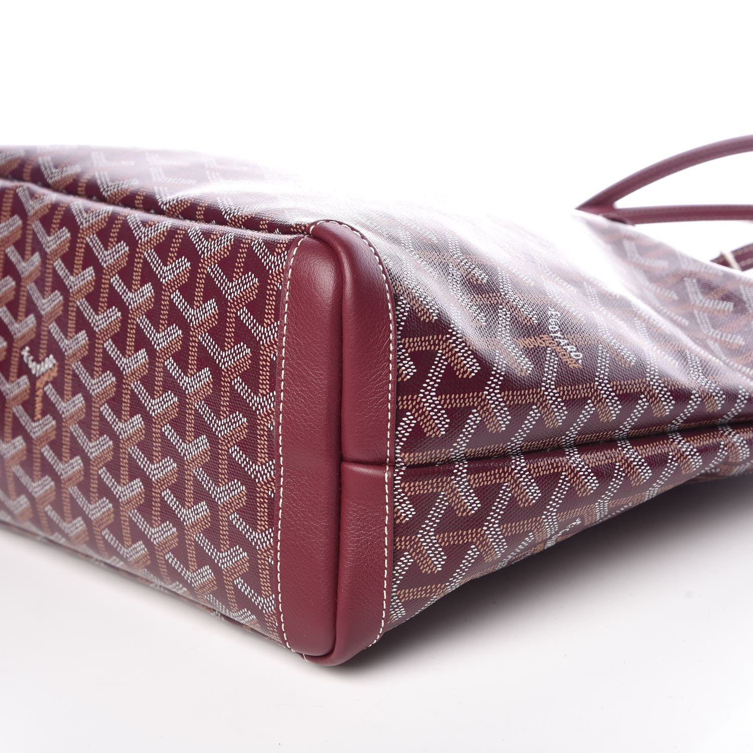 Goyard Goyardine Artois PM Burgundy 9 of 9