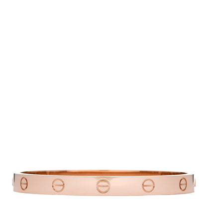 Cartier 18K Pink Gold LOVE Bracelet 17 2 of 9
